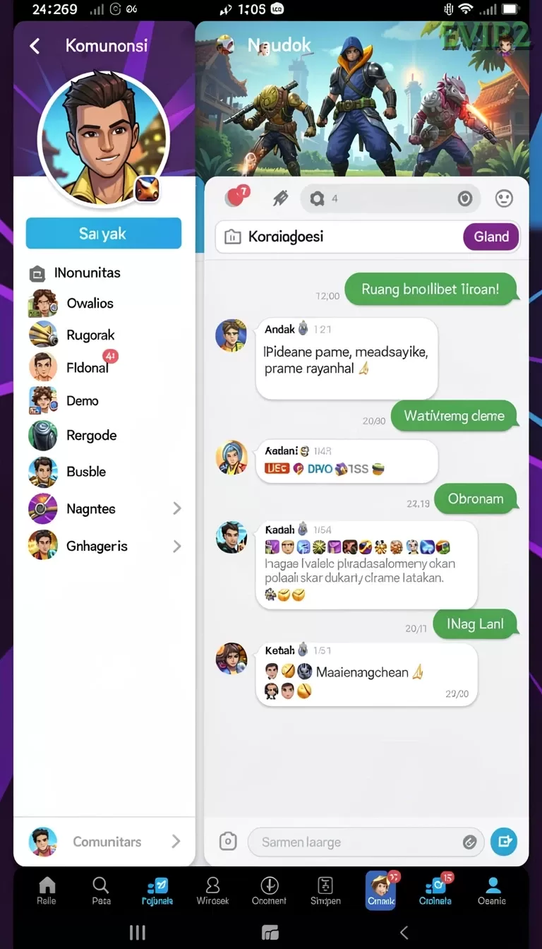 Screenshot Komedi77 nomor 1